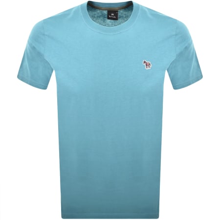 Paul Smith Casual Fit T Shirt Blue | Mainline Menswear Australia